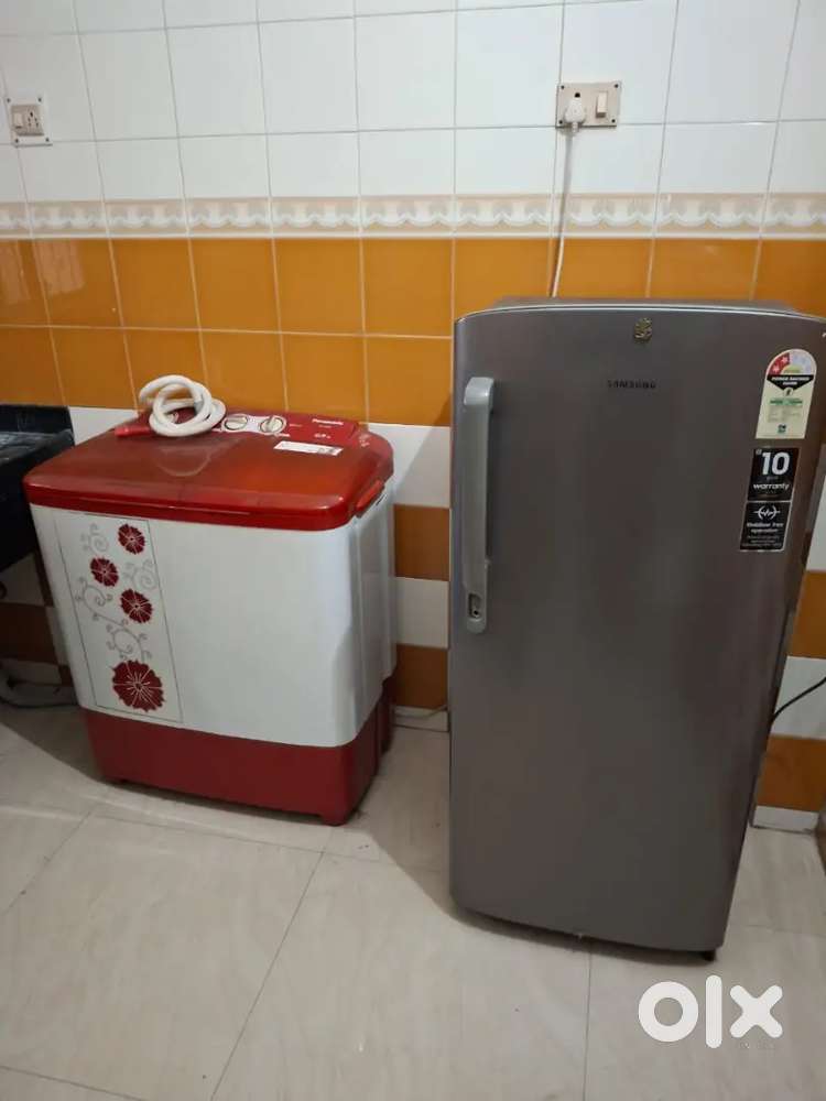Washing machine and Fridge