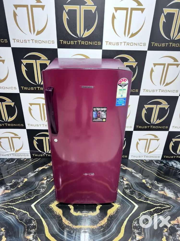 Wine red 192ltr samsung single door fridge