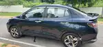 Hyundai Aura 2023 petrol + cng top model he car puch button he frash