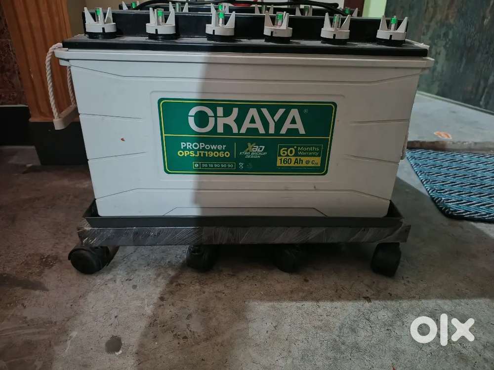 Okaya battery 160ah brand new condition