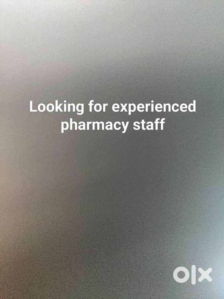 Experienced pharmacy sales person