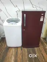Lg 5 Star ratings refrigerator & Haier automatic washing machine*/*