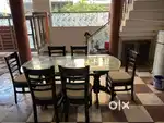 Dining Set – 6 Chairs + 1 Table – Like New
