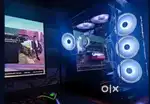 Gaming pc with monitor and accessories for sale