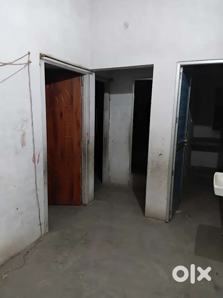 2BHK flat with 1 bathroom 2 bedrooms 1 kitchen