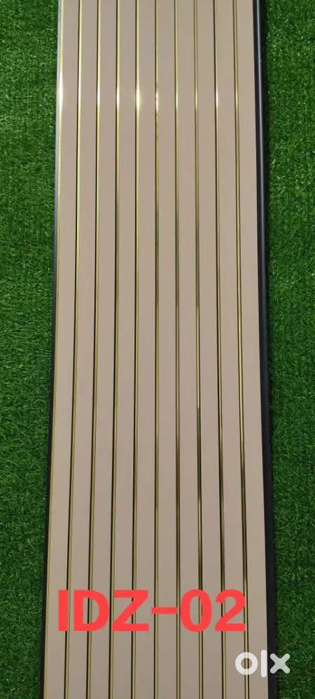 Fluted pvc panel