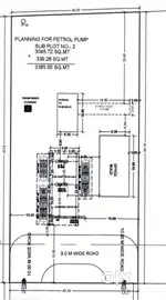 48000 SQ.FT. PLOT 6000 SQ.FT. CONSTRUCTION OF PETROL PUMP+OFFICE SALE