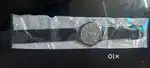 Rustet Black Silicone Strap Watch For Men