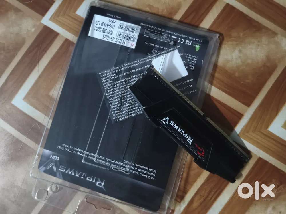 Rip Jaw 8 gb ddr4 ram