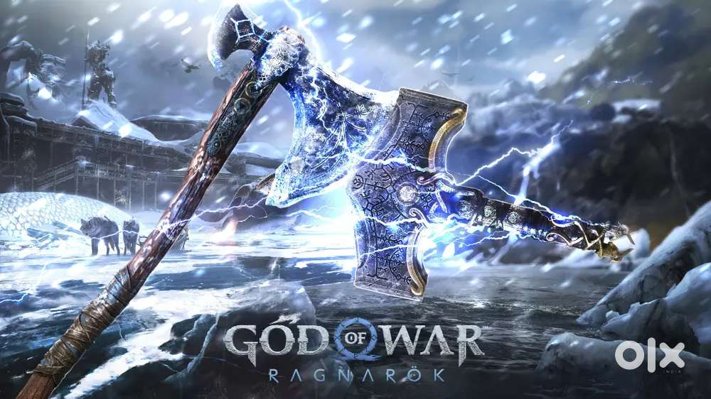 God of war Ragnarok PS5, PS4 Both