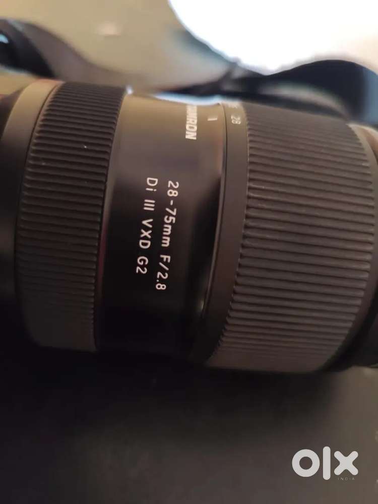 Tamron lense 28-75 F2.8 Di lll VXD G2 sony black