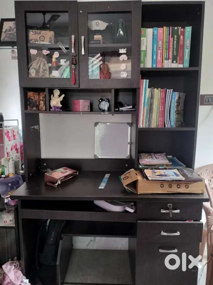 Study table with book shelf