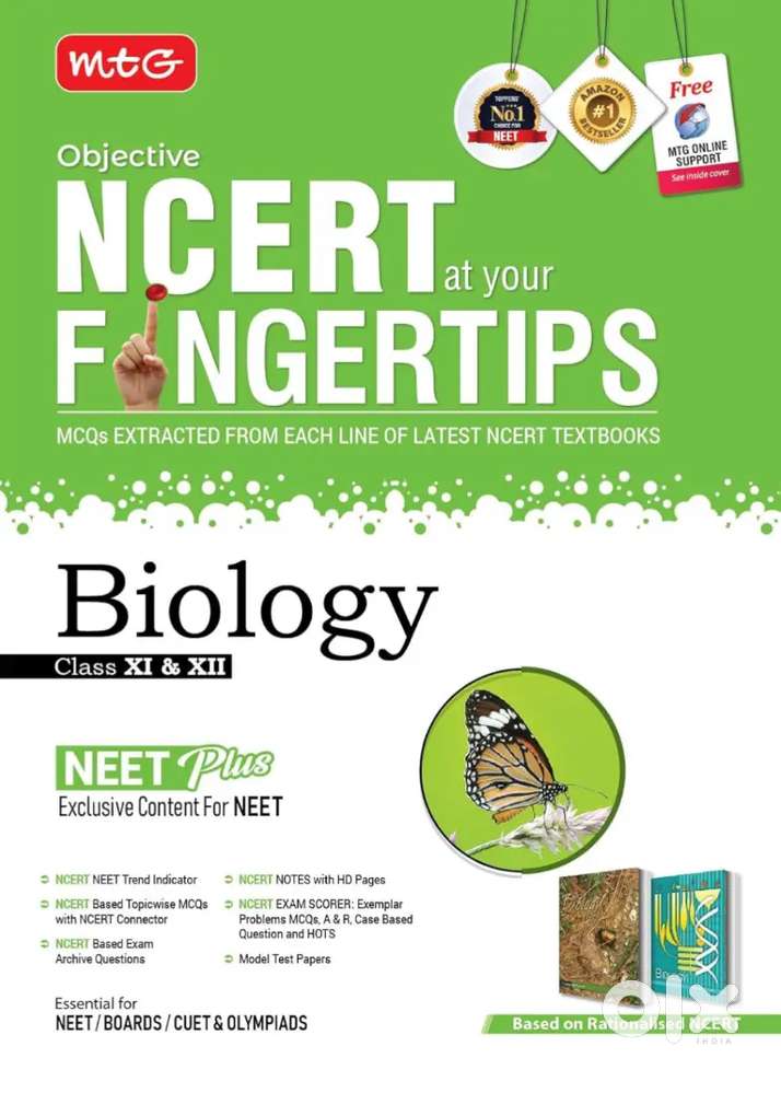 MTG - NCERT fingertips of Biology and Chemistry