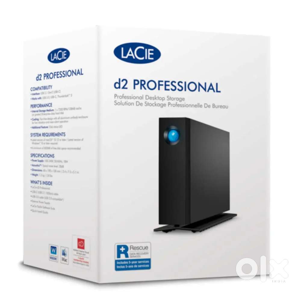 8TB LaCie D2 Professional Storage