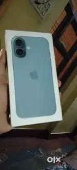 I phone teal 16 128 gb brand new mobile only 1 days old