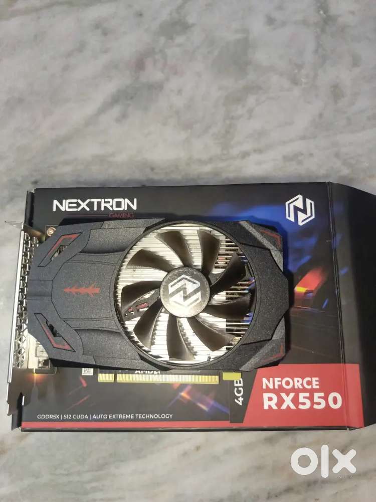 RX550 4GB DDR5 SUPER CONDITION
