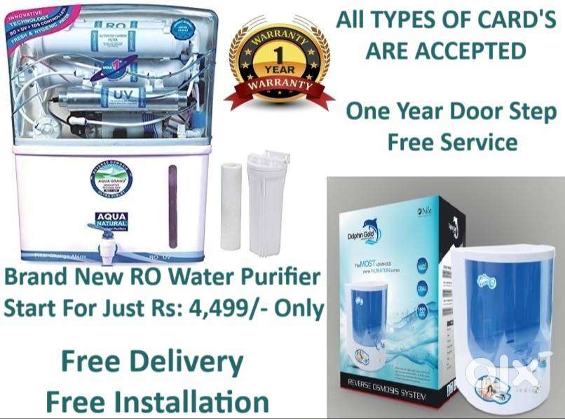 Brand New RO Water Purifier Start For Just Rs 4,499 Only