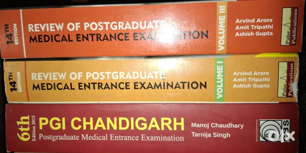 MEDICAL BOOKS FOR PG EXAMS