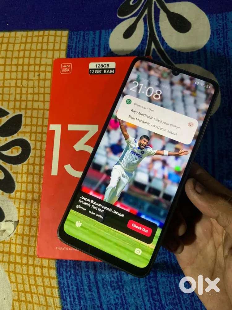 Redmi 13C 5G Ram 6 inter storage 128