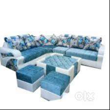 Sunday offer buy new sofa 8500, L size sofa 13990/- EMI bhi