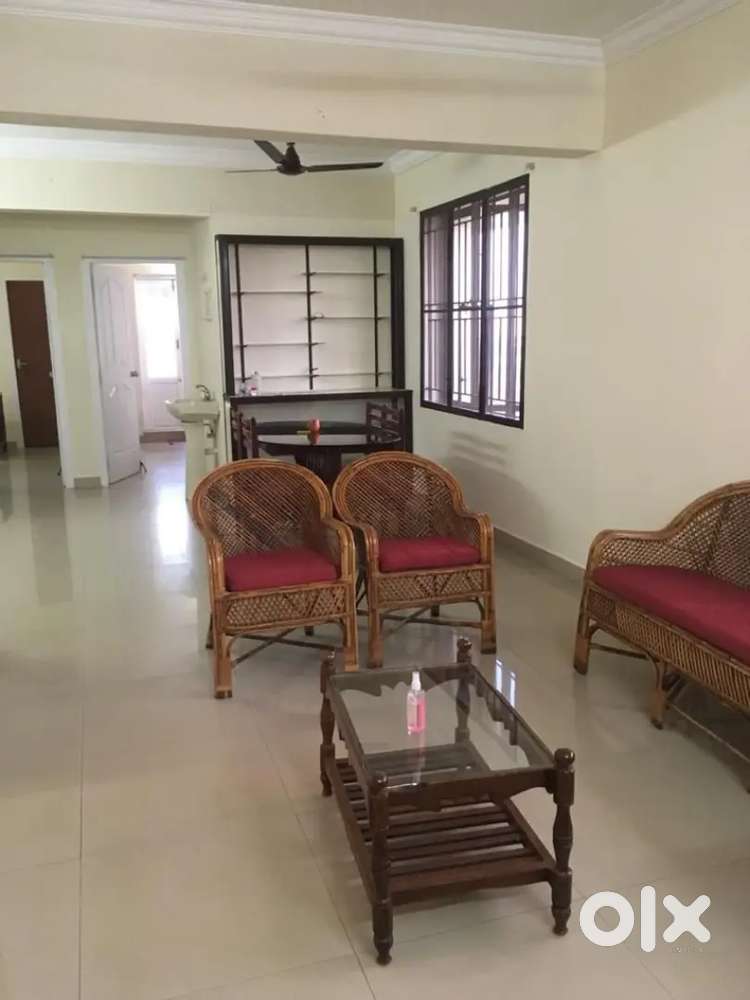 2 bhk full furnished flat for rent at kaloor kathrikadavu kochi