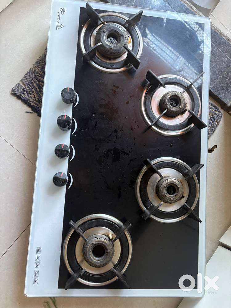 Gas stove glass