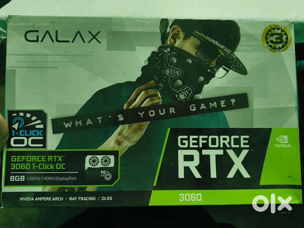RTX 3060 8GB 1 CLICK OC EDITION