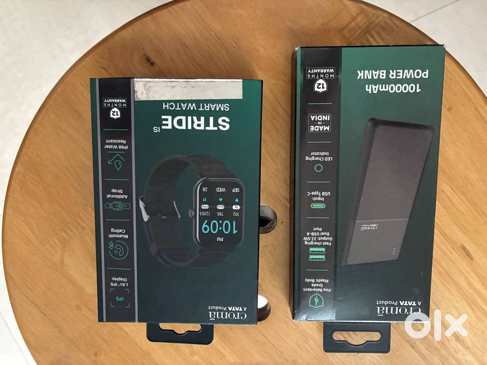 Brand New Power Bank and Smart Watch