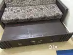 Sofa cum bed good condition ,and symphony winter i cooler 80L remote
