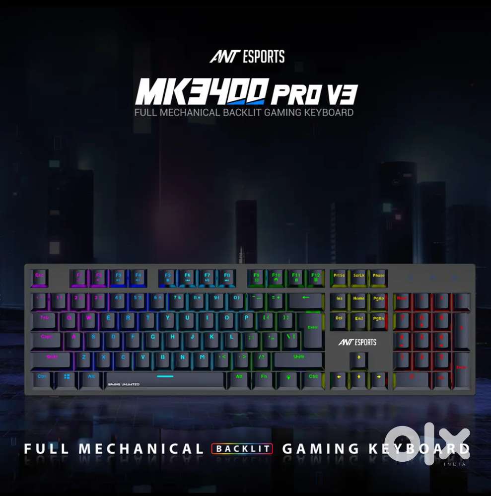 Ant Esports MK3400 Pro V3 Full Mechanical RGB Gaming Keyboard