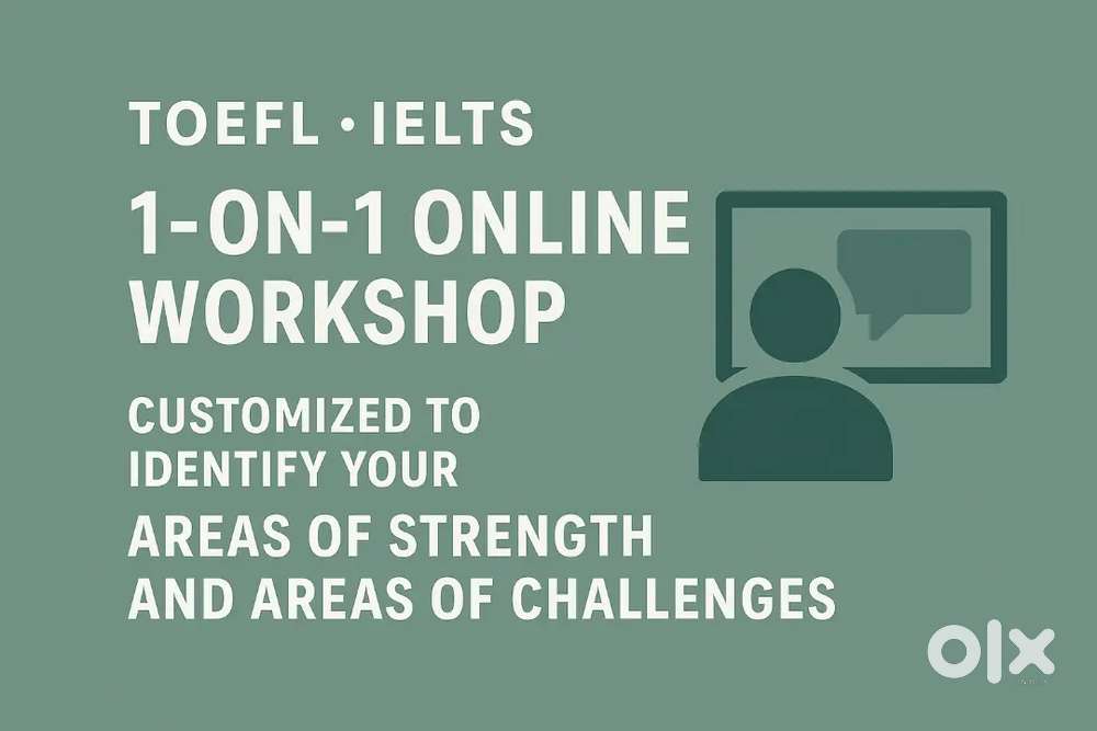 IELTS /TOEFL - One on One Workshop