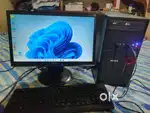 19'lcd editing  core i5 cpu 8 gb ram 1000 gb hdd rs.8000 fix prices