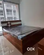 Bed with matress super finish with best quality material