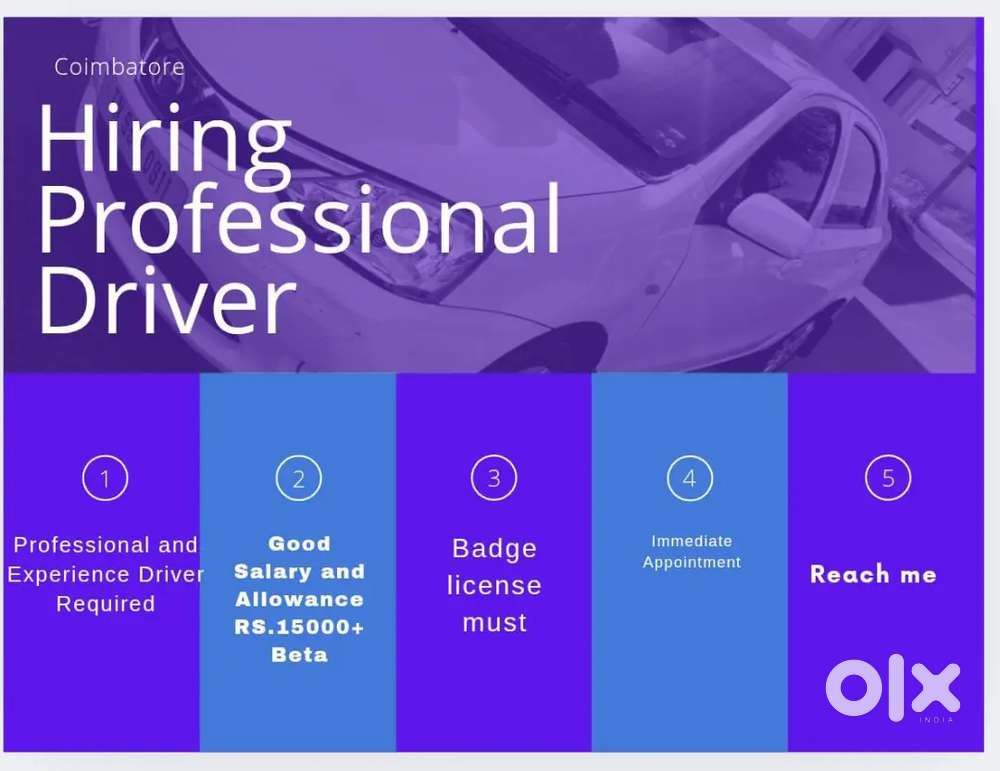 Drivers Wanted, Experience and Clean Habit