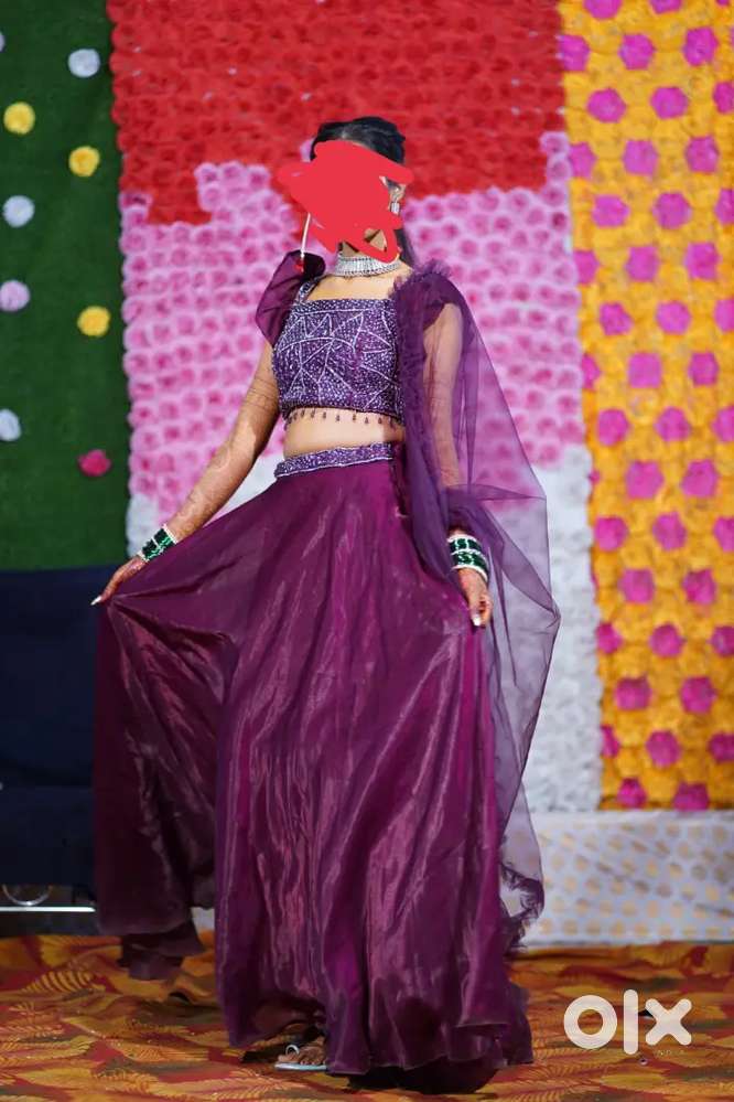 function Lehenga only one day used(3 hours)