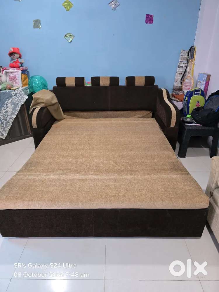 Brand new sofa cum bed 3 month use