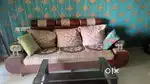 5 seater sofa and center table in good condition