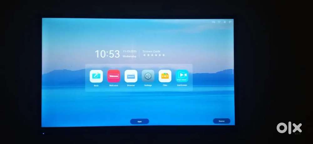 75 inches Hitachi smart LCD andriod 14