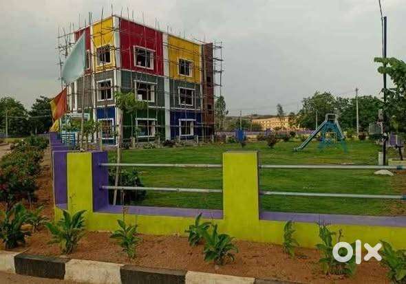 very low budget plot for sale in hmda venture gated community