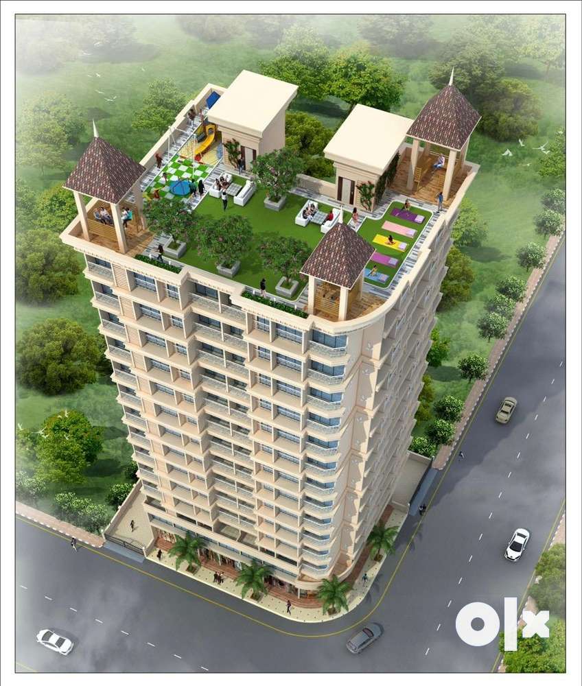 near by station in 5 min prime location 1 bhk luxurious flat 49++taxes