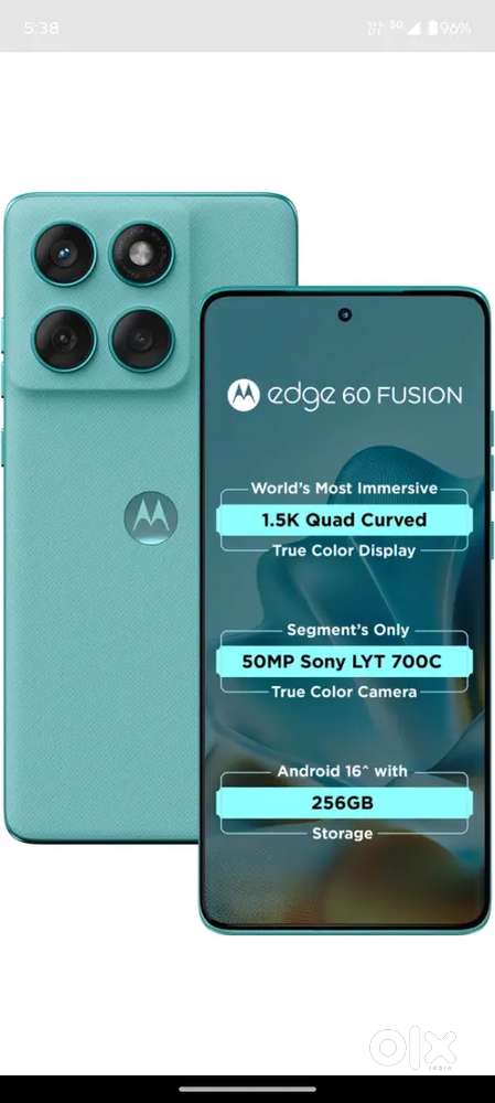 8gb 256gb moto 60 fusion