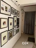 Gallery wall frame combination