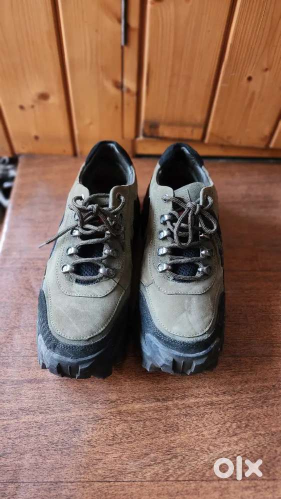 Woodland men's olive green shoes