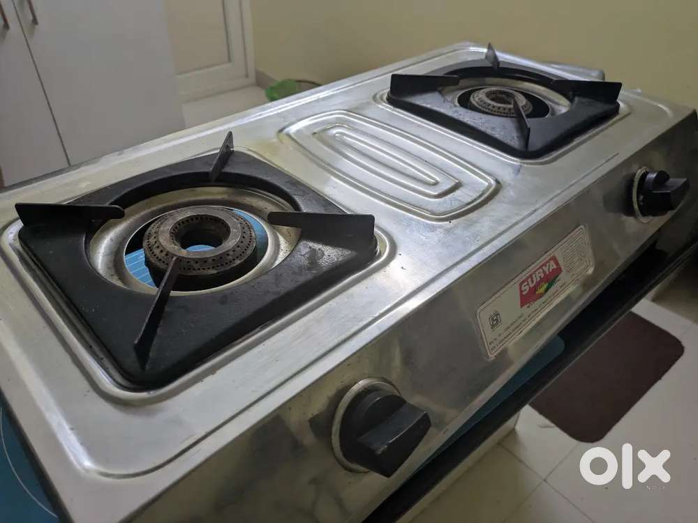 Surya deluxe two burner gas stove