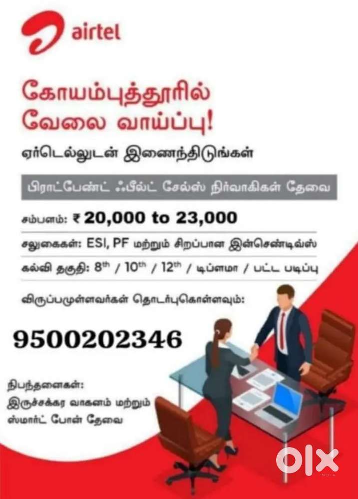 Bharathi Airtel, Sales and Executive