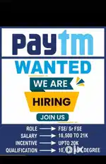 Paytm needs fse