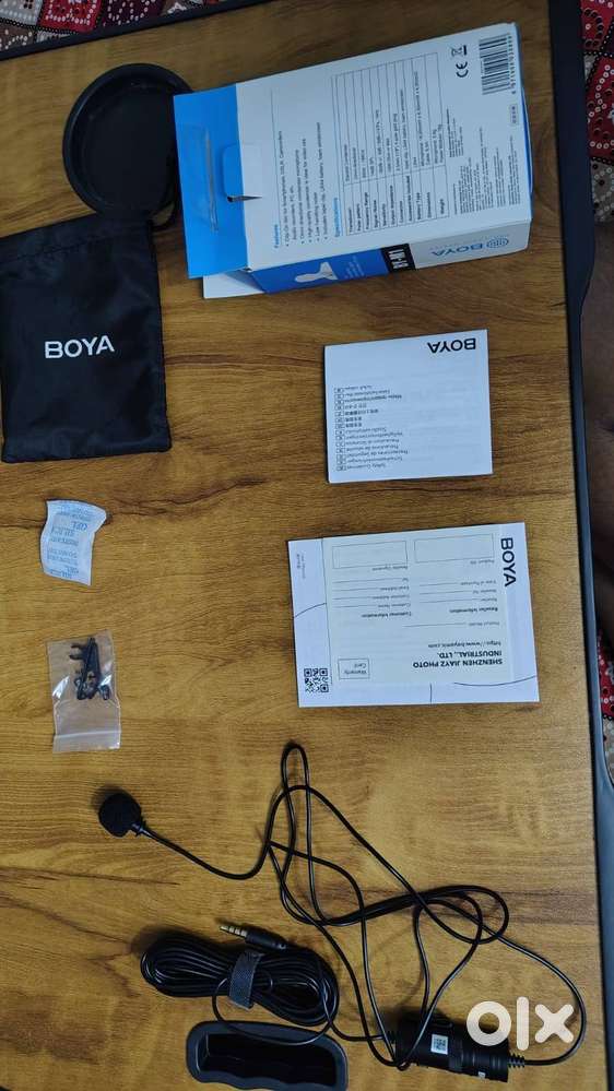 “Boya BY-M1 Professional Collar Mic (Brand New, Only 1 Week Used)”
