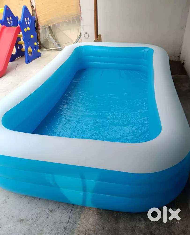 3 Ring Inflatable Swimming Pool with Pump for Kids/Adults