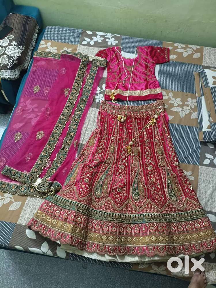 Rajwada lehnga Rani color