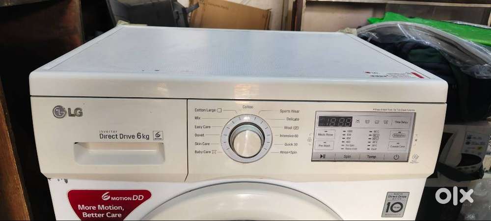 Lg front door direct driver 6 kg washing machine